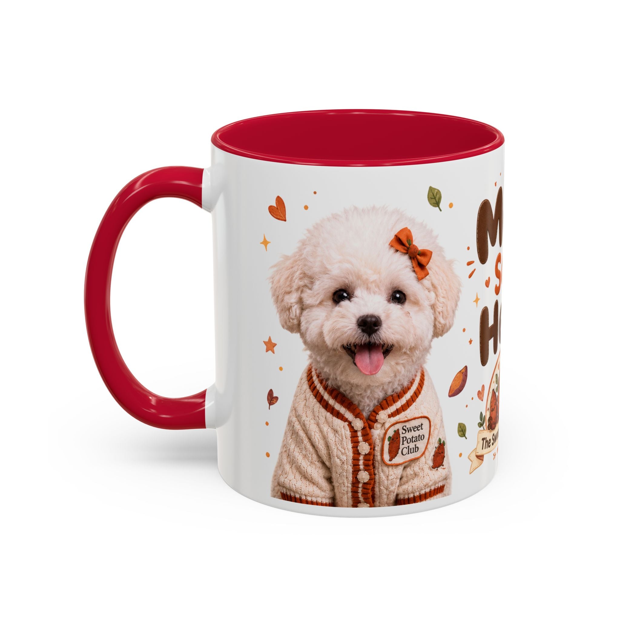 Sweet Potato Club Accent Mug — Melo Says Hello Collage