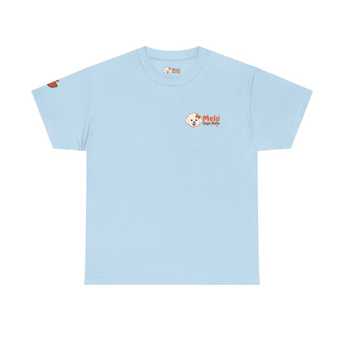 Melo Says Hello T-Shirt - Sweet Potato Club Logo (DTG)