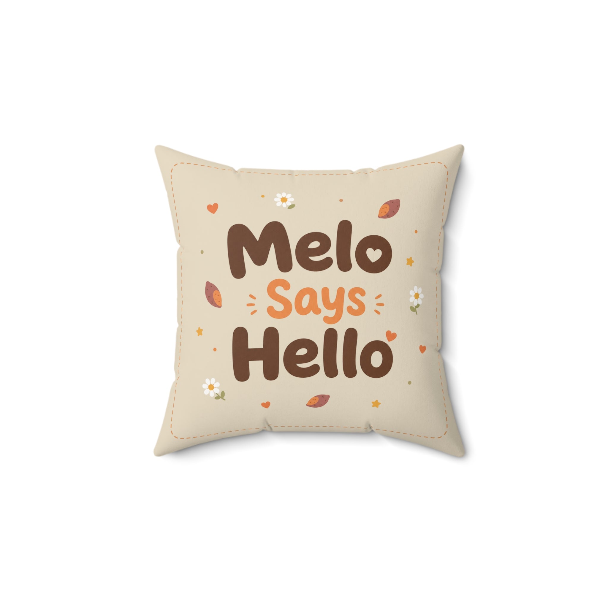 Sweet Potato Club Throw Pillow — Melo Travels: Rome