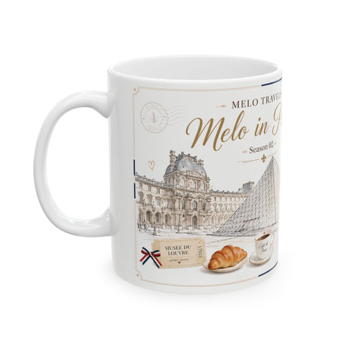 Melo Travels: Paris — Louvre Mug