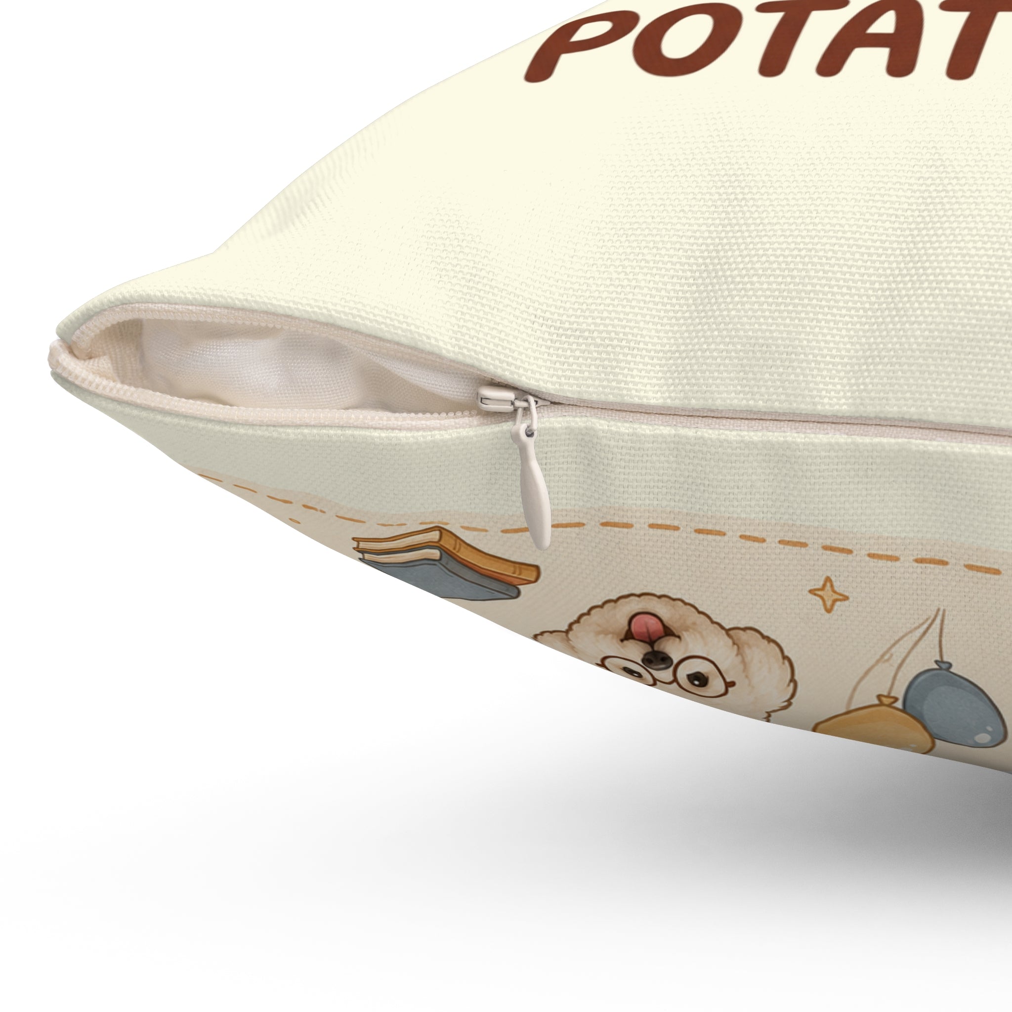 Sweet Potato Club Throw Pillow — Sweet Potato & Melo Says Hello