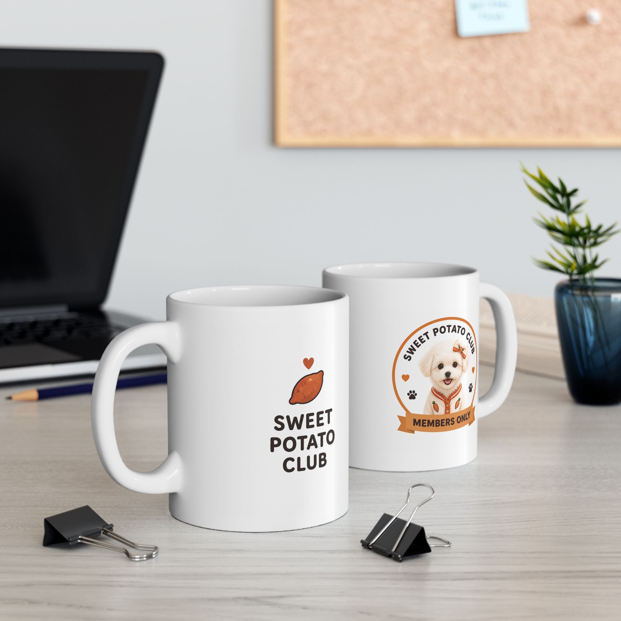 Sweet Potato Club Mug - Portrait Edition