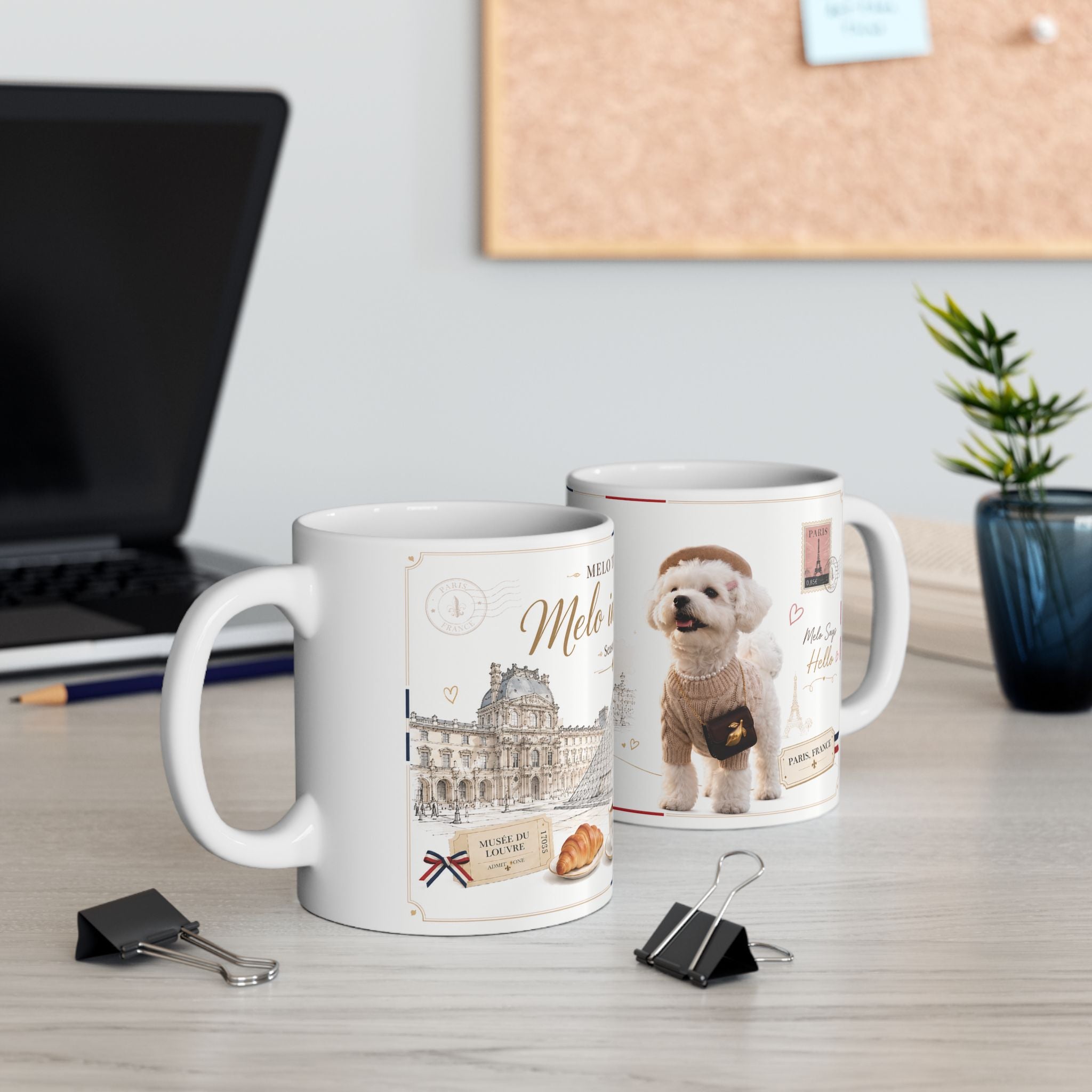 Melo Travels: Paris — Louvre Mug