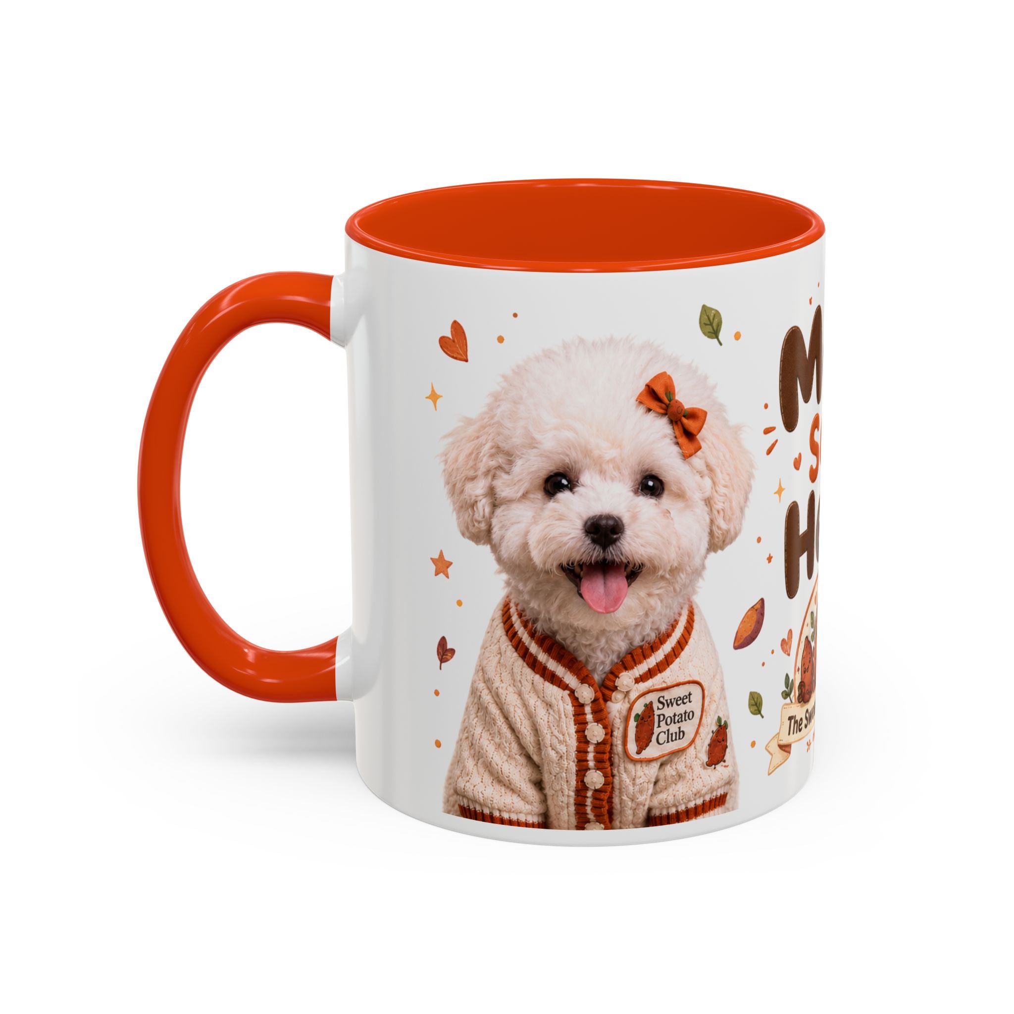 Sweet Potato Club Accent Mug — Melo Says Hello Collage