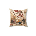 Sweet Potato Club Throw Pillow — Melo Travels: Rome