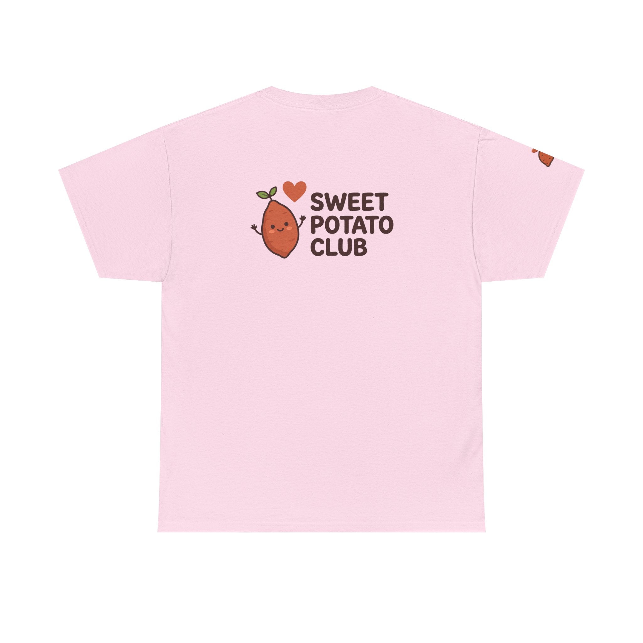 Melo Says Hello T-Shirt - Sweet Potato Club Logo (DTG)