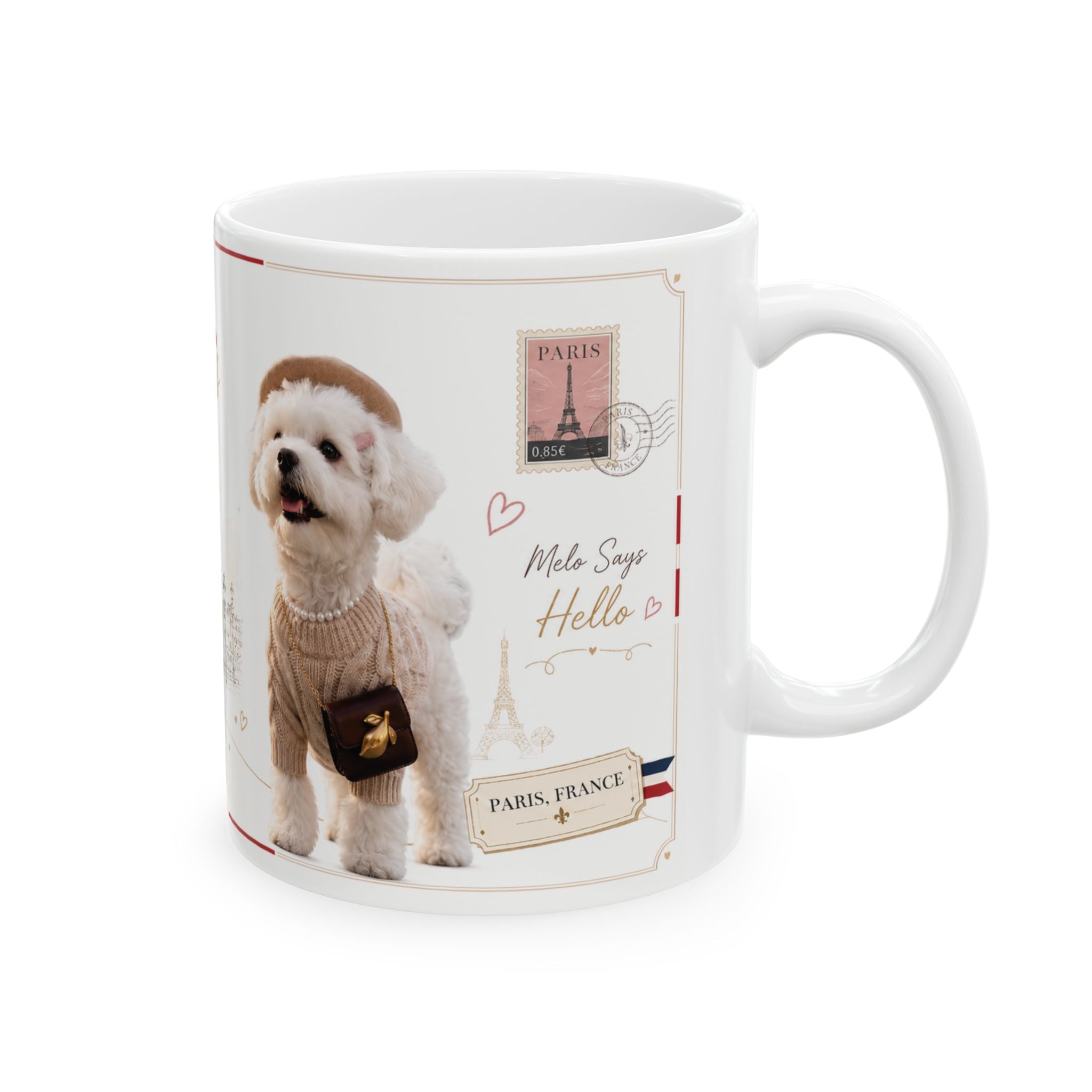 Melo Travels: Paris — Louvre Mug