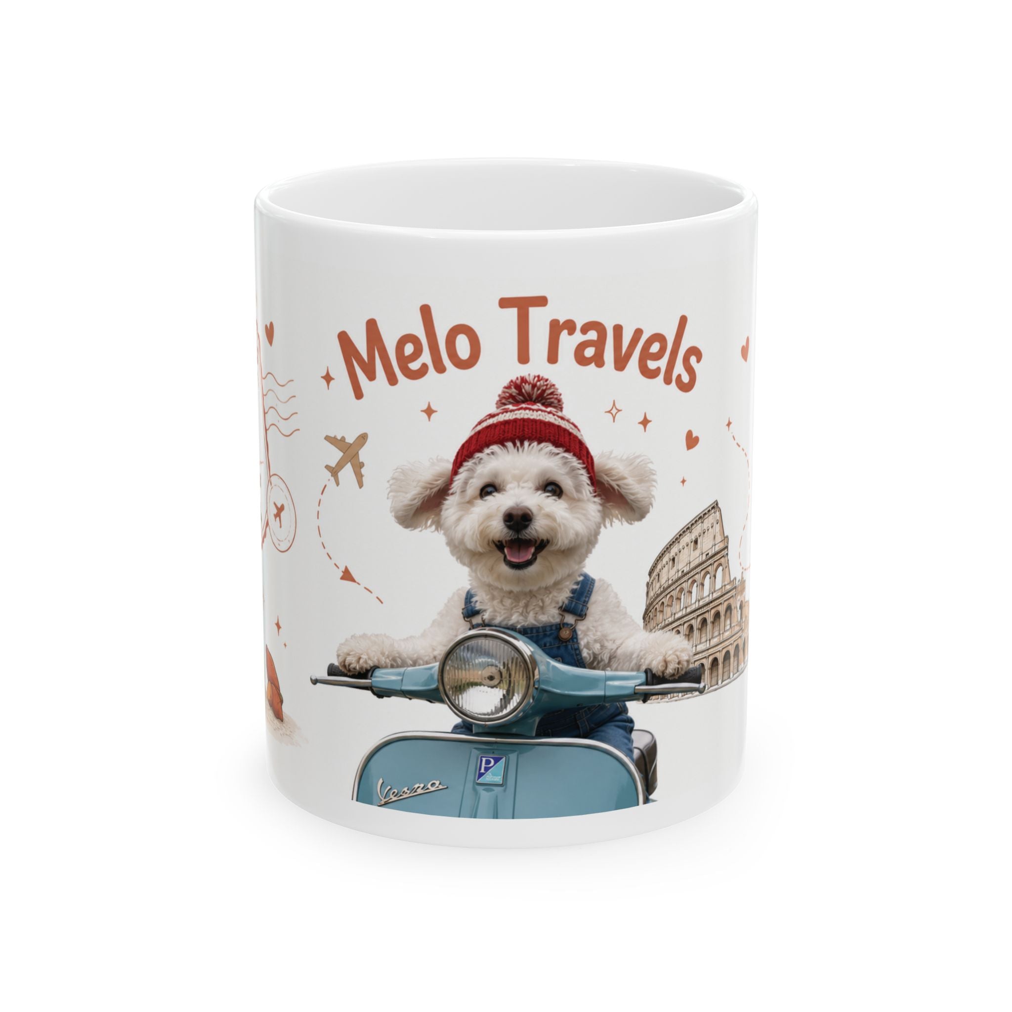 Melo Travels: Rome — Scooter Mug