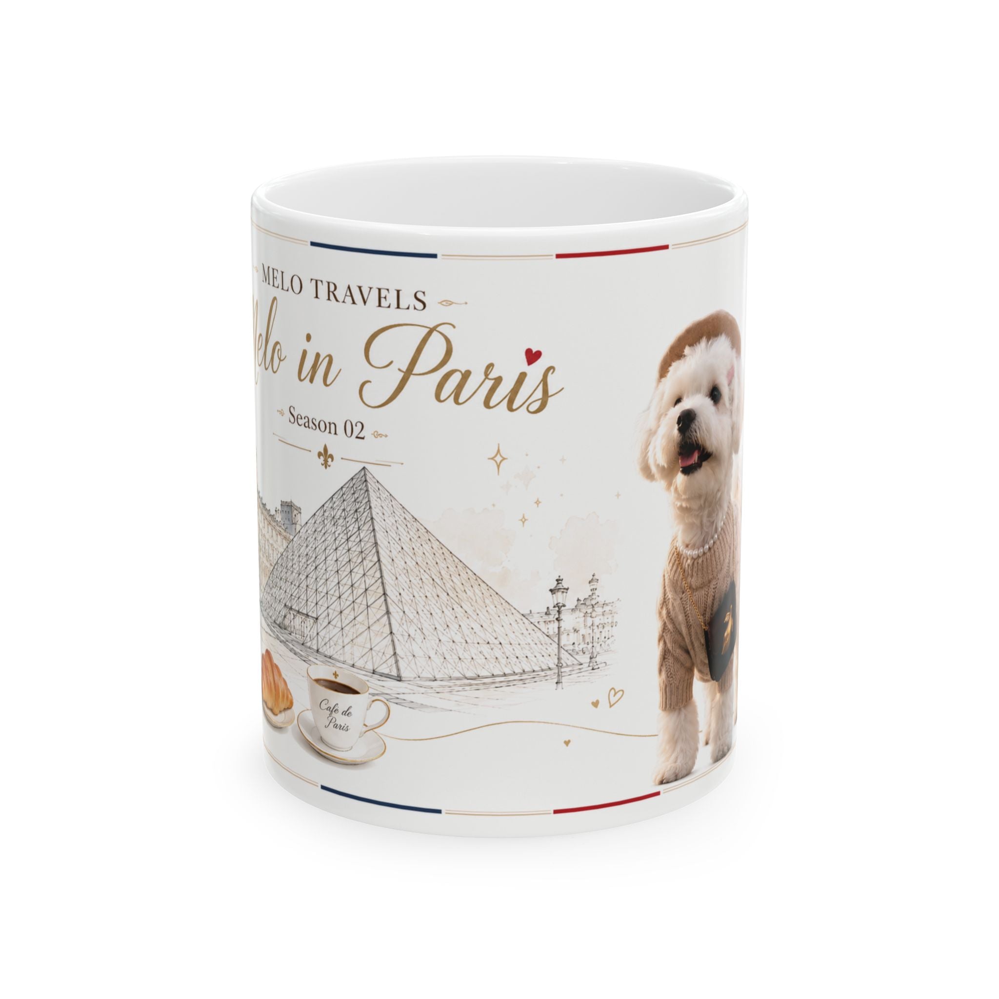 Melo Travels: Paris — Louvre Mug
