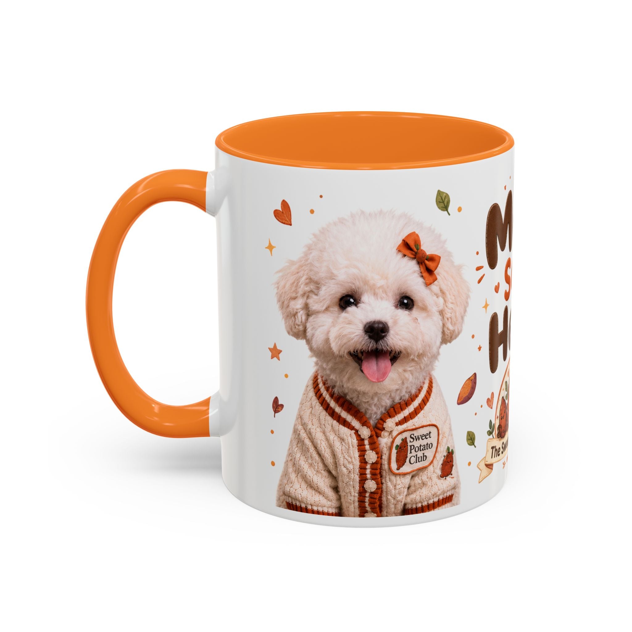 Sweet Potato Club Accent Mug — Melo Says Hello Collage