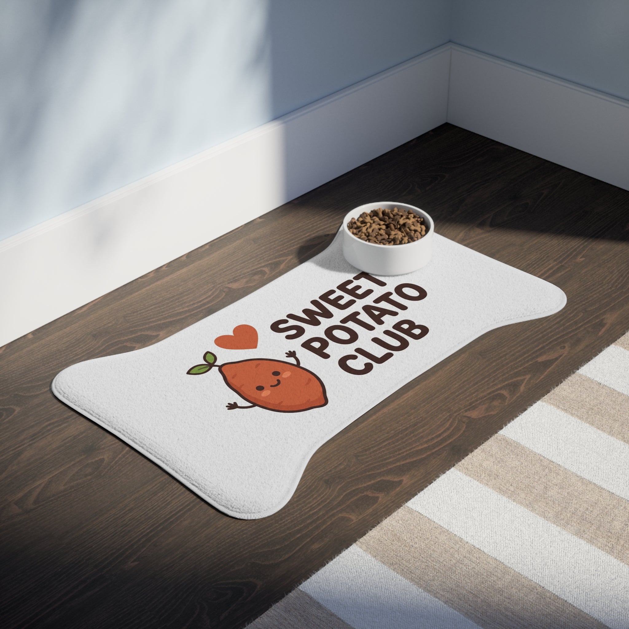 Sweet Potato Club Pet Feeding Mat