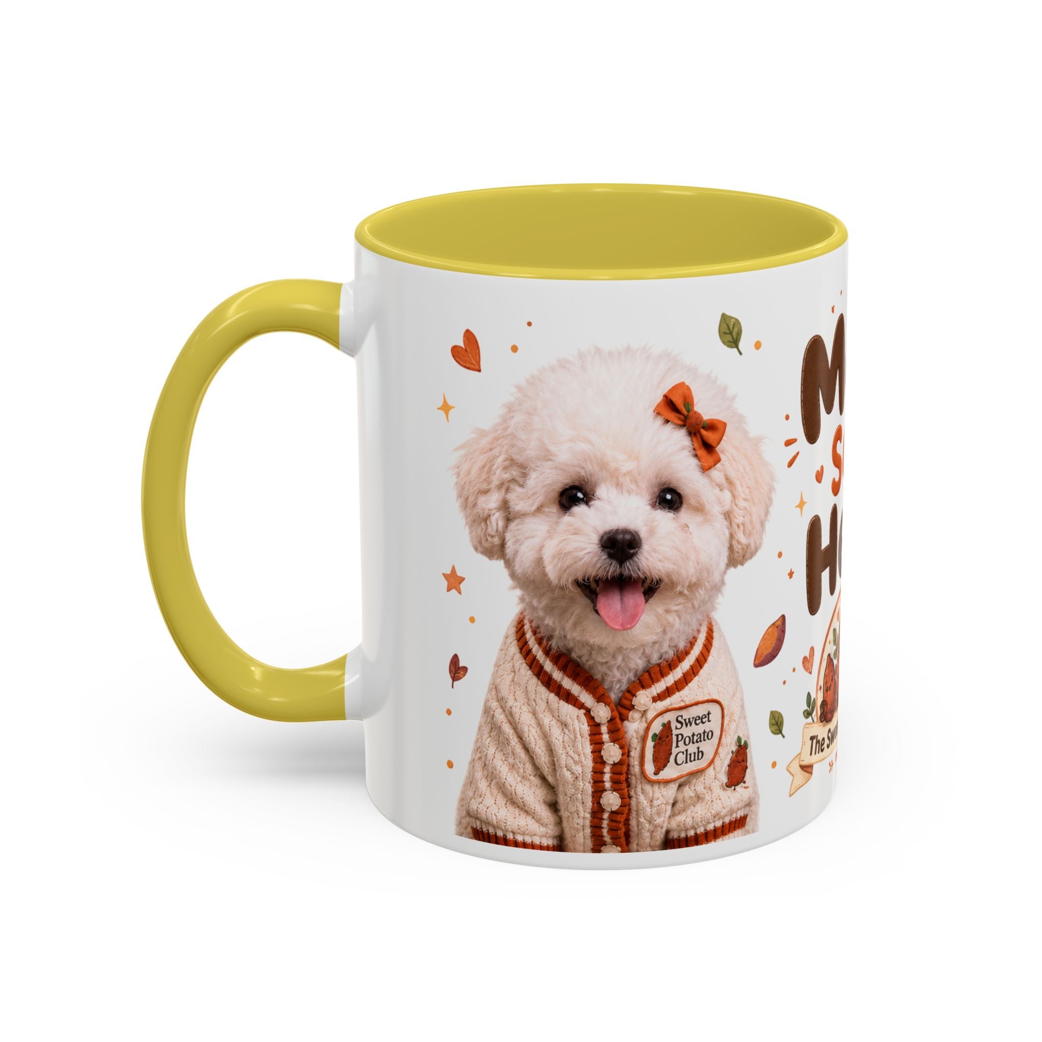 Sweet Potato Club Accent Mug — Melo Says Hello Collage