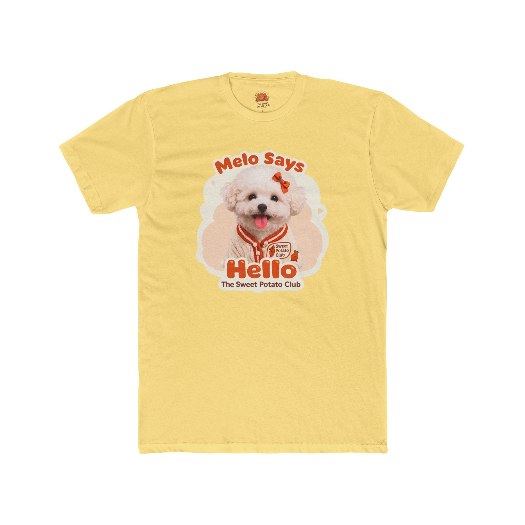 Melo Says Hello T-Shirt — The Sweet Potato Club