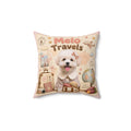 Sweet Potato Club Throw Pillow — Melo Travels: Tokyo