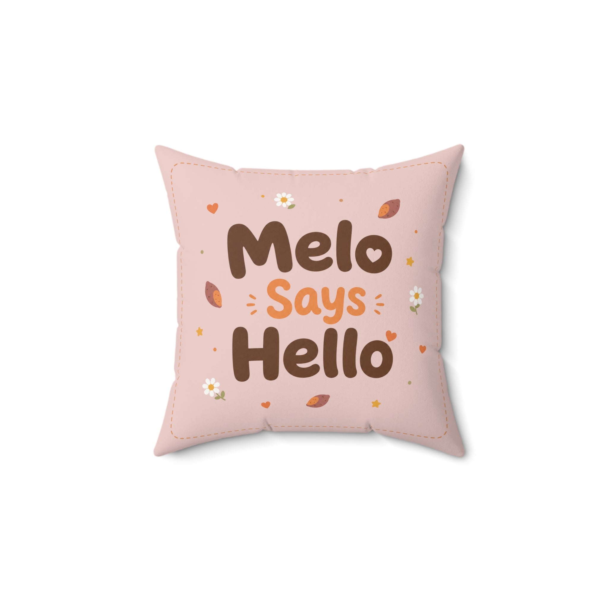 Sweet Potato Club Throw Pillow — Melo Travels: Tokyo